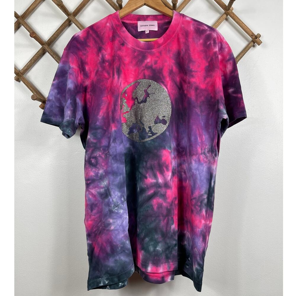 New Natasha Zinko Multicolor Oversized T-shirt Women's Size L